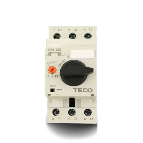 کلید حرارتی - مغناطیسی 6-4 آمپر ، با دسته گردان تکو – TMS-32SH-006-R