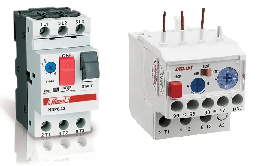 نقشه نصب کلید محافظ جان تک فاز