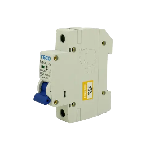 فیوز مینیاتوری تک پل 20 آمپر ، 6 کیلو آمپر ، C CURVE تکو - BM-63LC1020