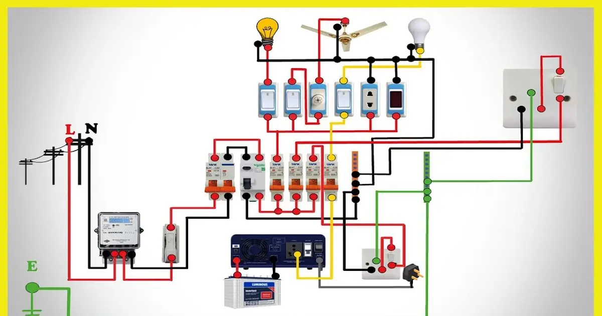 نقشه نصب محافظ جان تک فاز